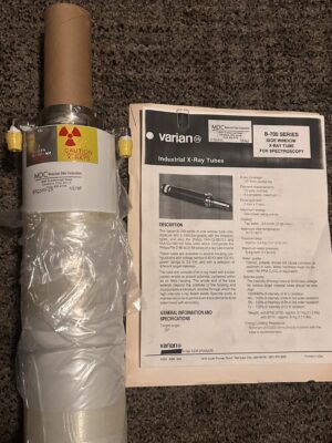 Used X-ray Tube Varian B-710 kV range 60-100kV